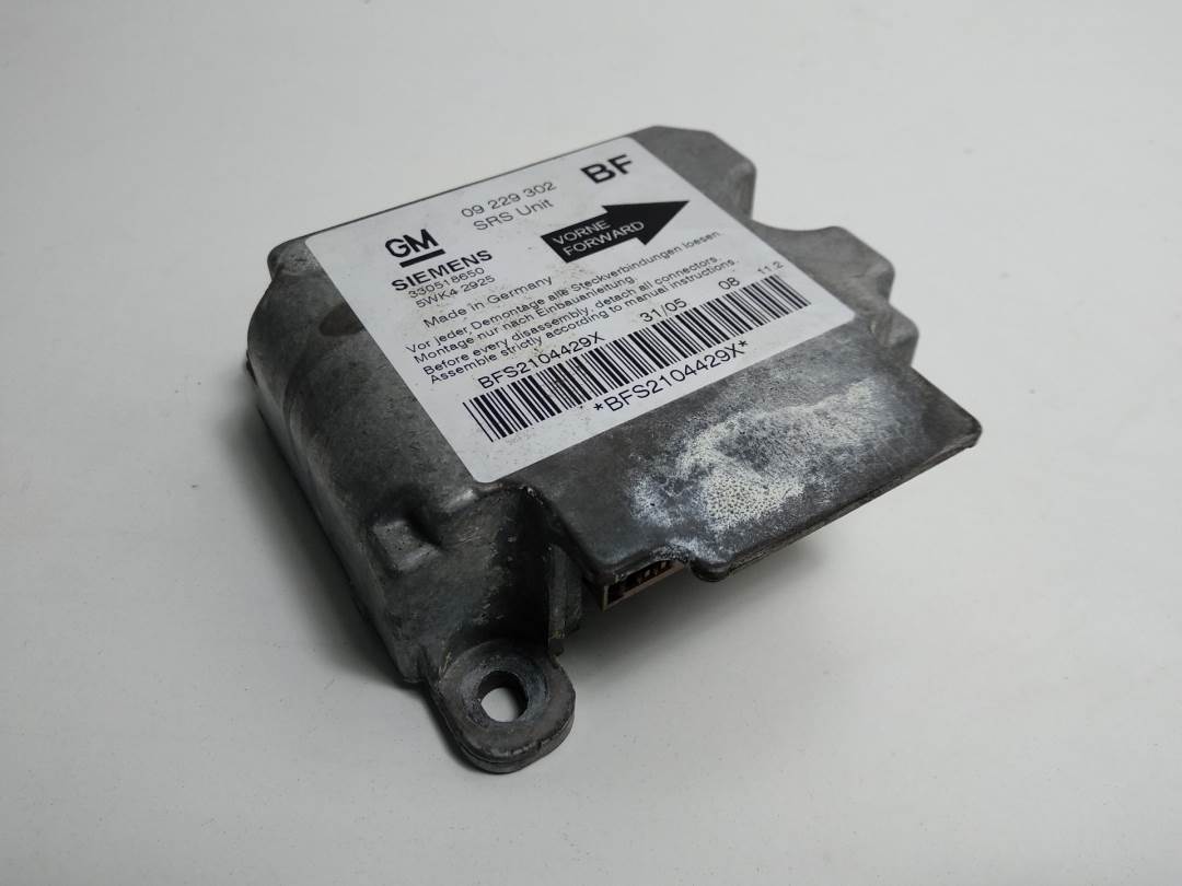 CENTRALITA AIRBAG - 5WK42925 - OPEL - ASTRA G CARAVAN