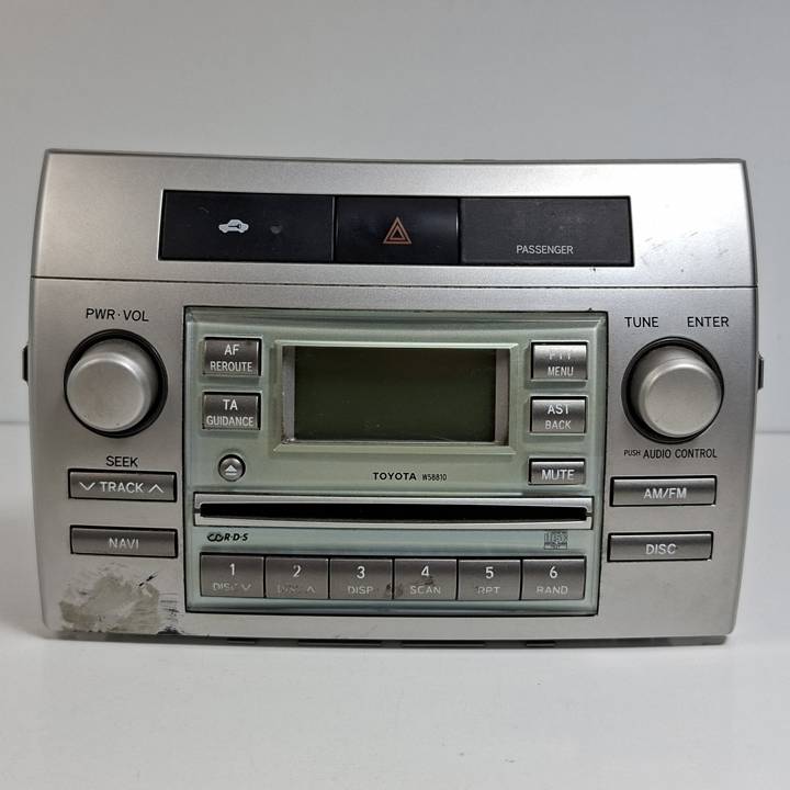 SISTEMA AUDIO / RADIO CD 861200F010 TOYOTA COROLLA VERSO (R1) Autodesguaces Alicante