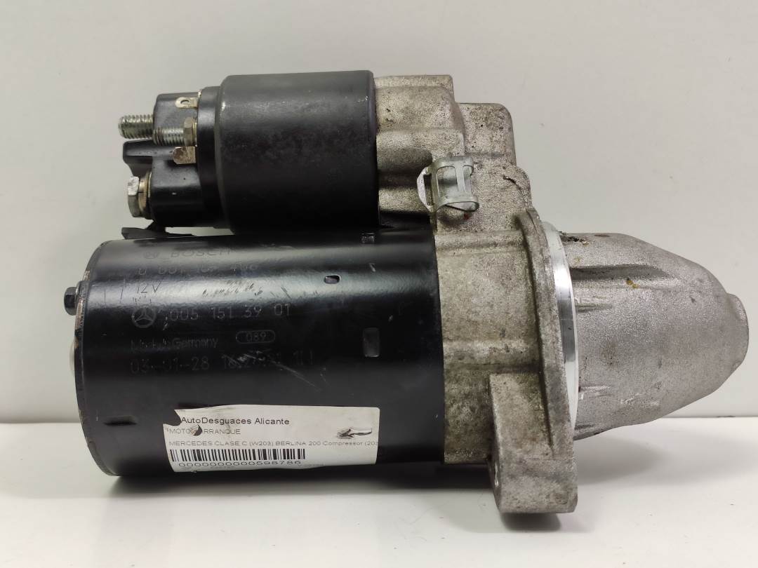 MOTOR ARRANQUE - 005153901 - MERCEDES - CLASE C (W203) BERLINA
