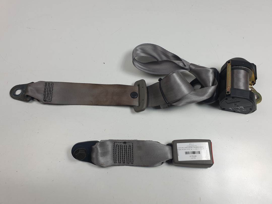 CINTURON SEGURIDAD TRASERO DERECHO - NISSAN - MICRA (K12E)