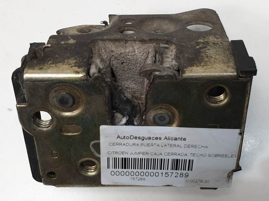 CERRADURA PUERTA LATERAL DERECHA - B792 - CITROEN - JUMPER CAJA CERRADA TECHO SOBREELEV.