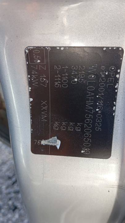 Imagen del vehículo OPEL ZAFIRA B