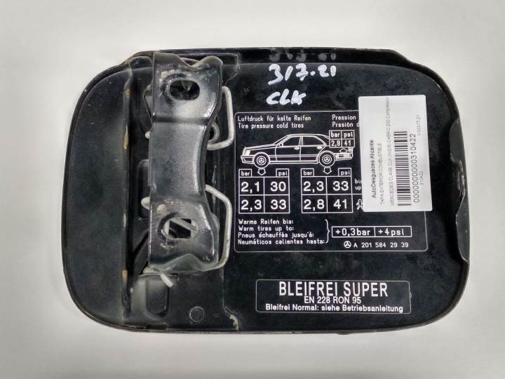 TAPA EXTERIOR COMBUSTIBLE A2015842939 MERCEDES CLASE CLK (W208) CABRIO Autodesguaces Alicante