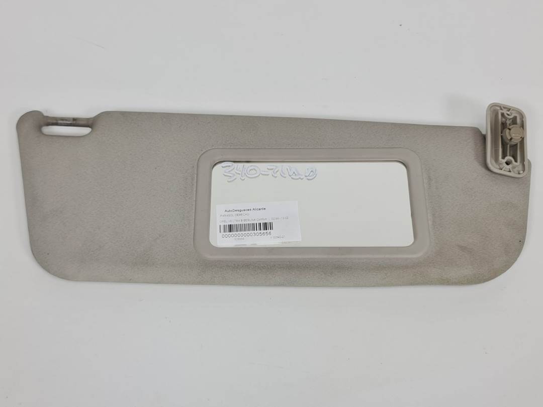 PARASOL DERECHO - 09152238 - OPEL - VECTRA B BERLINA