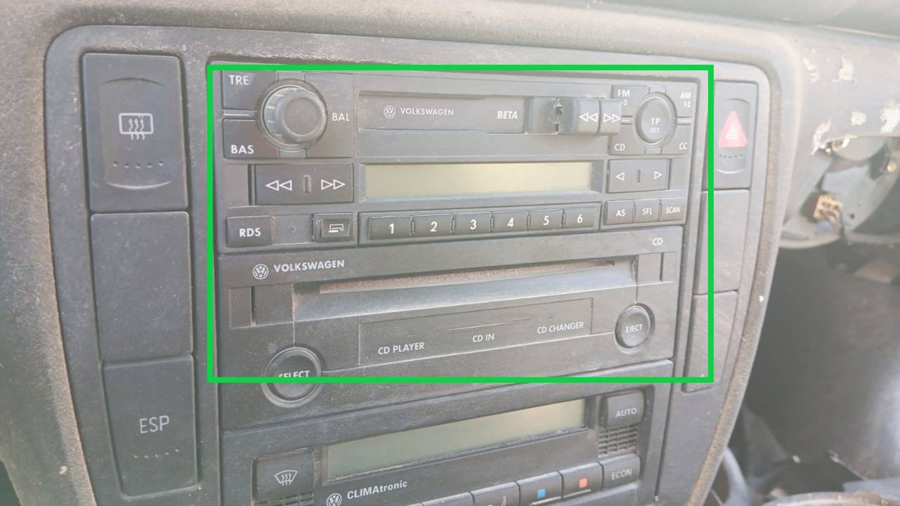 SISTEMA AUDIO / RADIO CD