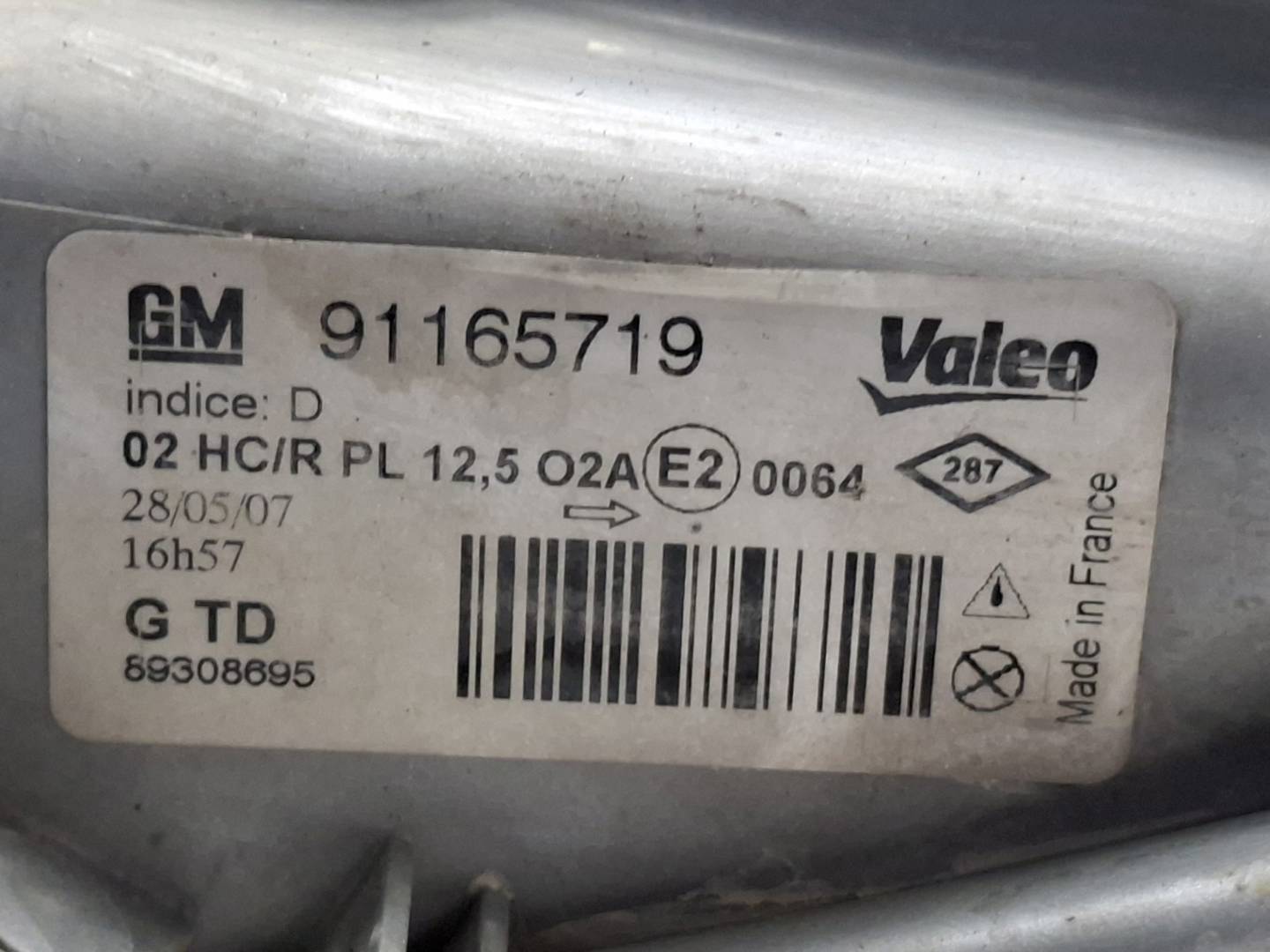 Foto 7 de Faro Izquierdo Opel Vivaro Furgón/combi (07.2006 =>) (2006–2014)