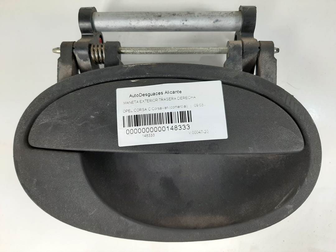 MANETA EXTERIOR TRASERA DERECHA - 22175 - OPEL - CORSA C (F68)