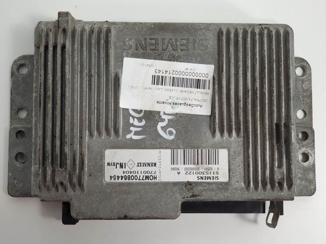 CENTRALITA MOTOR UCE - S115300122A - RENAULT - MEGANE I BERLINA HATCHBACK (BA0)