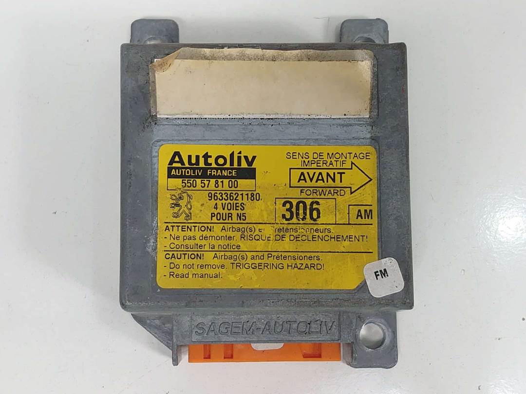 CENTRALITA AIRBAG - 550578100 - PEUGEOT - 306 CABRIOLET (S1)