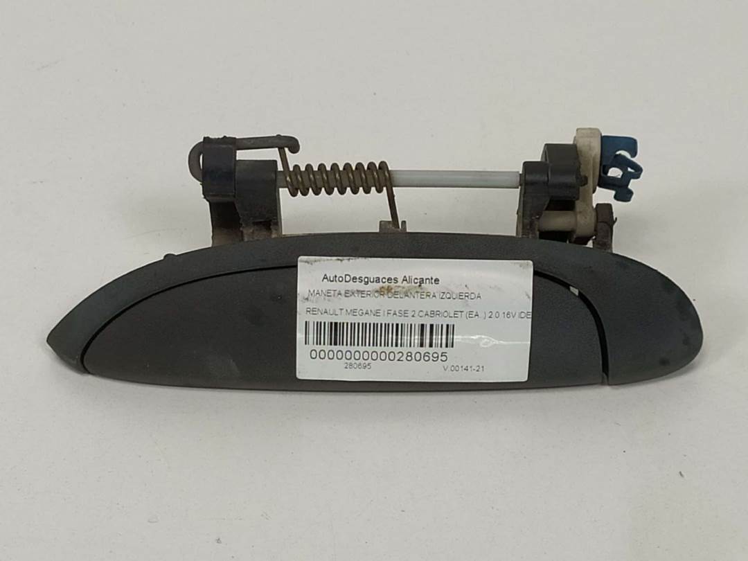Poignée extérieure avant gauche - 7700830037 - RENAULT - MEGANE I FASE 2 CABRIOLET (EA..)