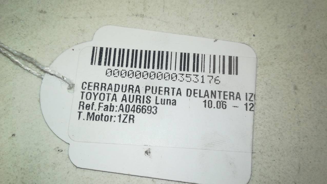 CERRADURA PUERTA DELANTERA IZQUIERDA