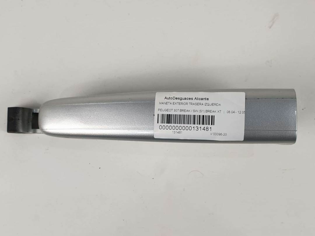 MANETA EXTERIOR TRASERA IZQUIERDA - PEUGEOT - 307 BREAK / SW (S1)