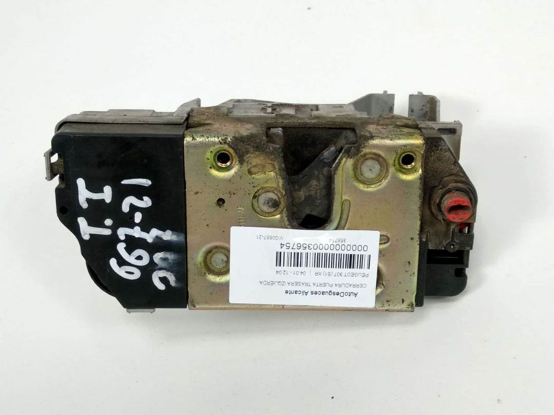 CERRADURA PUERTA TRASERA IZQUIERDA - PEUGEOT - 307 (S1)