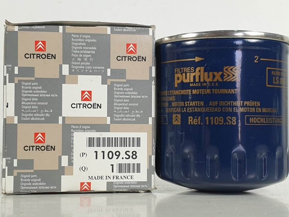 FILTRO ACEITE - 1109S8 - PEUGEOT - 406 COUPE (S1/S2)