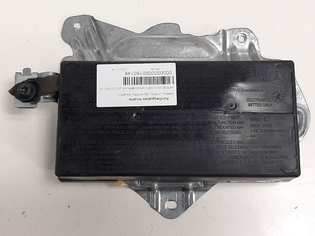 AIRBAG LATERAL DELANTERO IZQUIERDO - A2208600305 - MERCEDES - CLASE S (W220) BERLINA