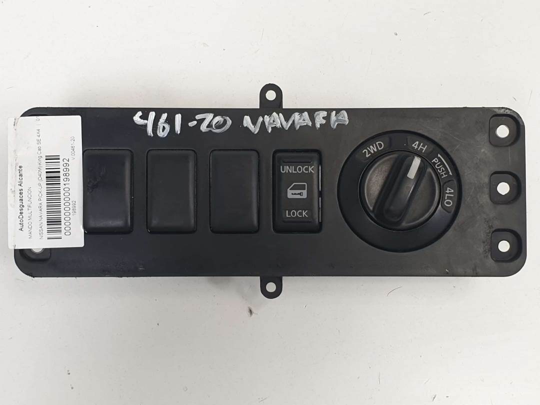 MANDO MULTIFUNCION - NISSAN - NAVARA PICK-UP (D40M)