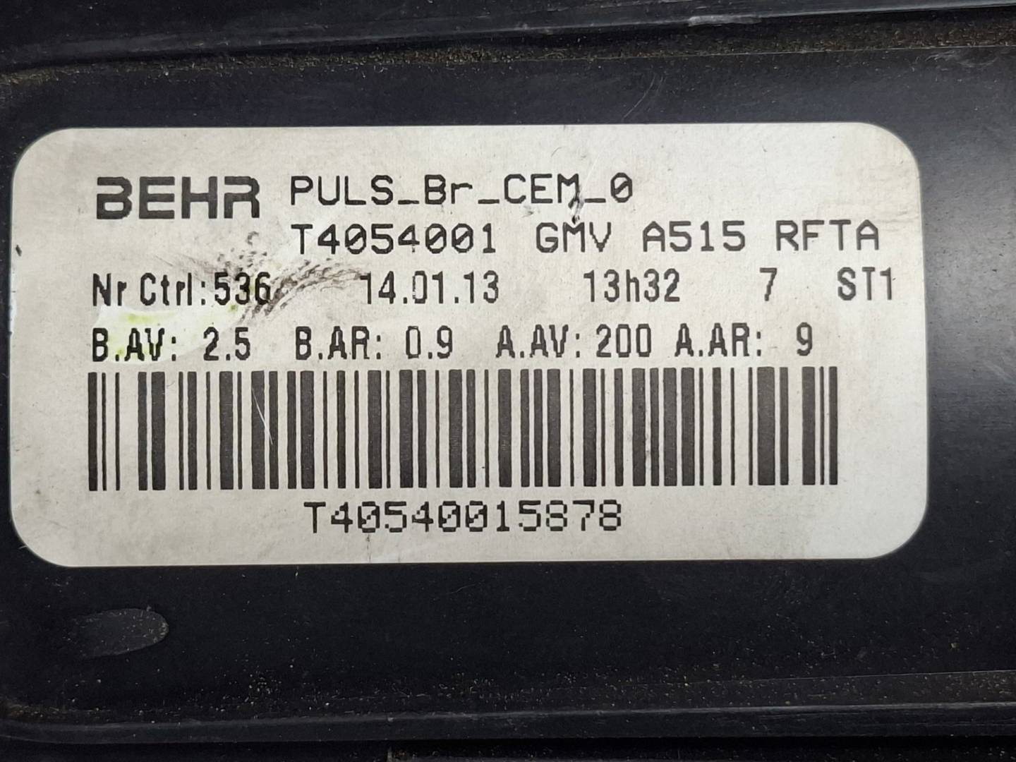 Foto 4 de Ventilador Calefaccion Citroen C3 (1995–2010)