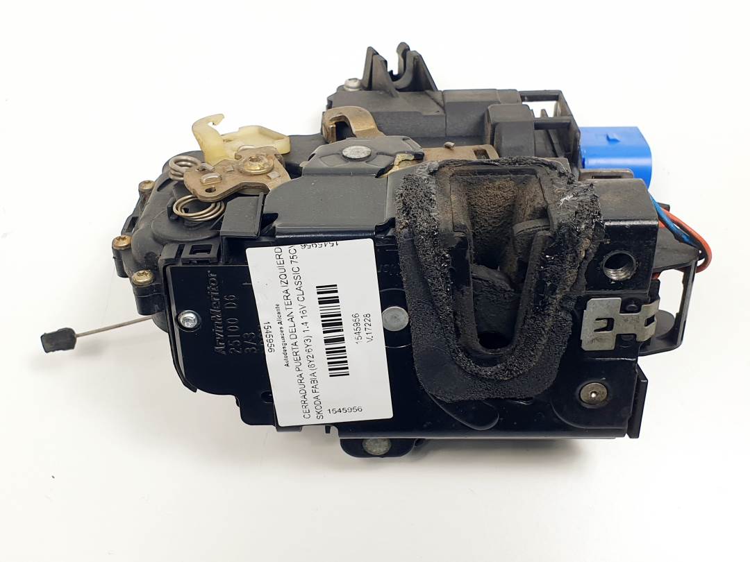 CERRADURA PUERTA DELANTERA IZQUIERDA - SKODA - FABIA (6Y2/6Y3)