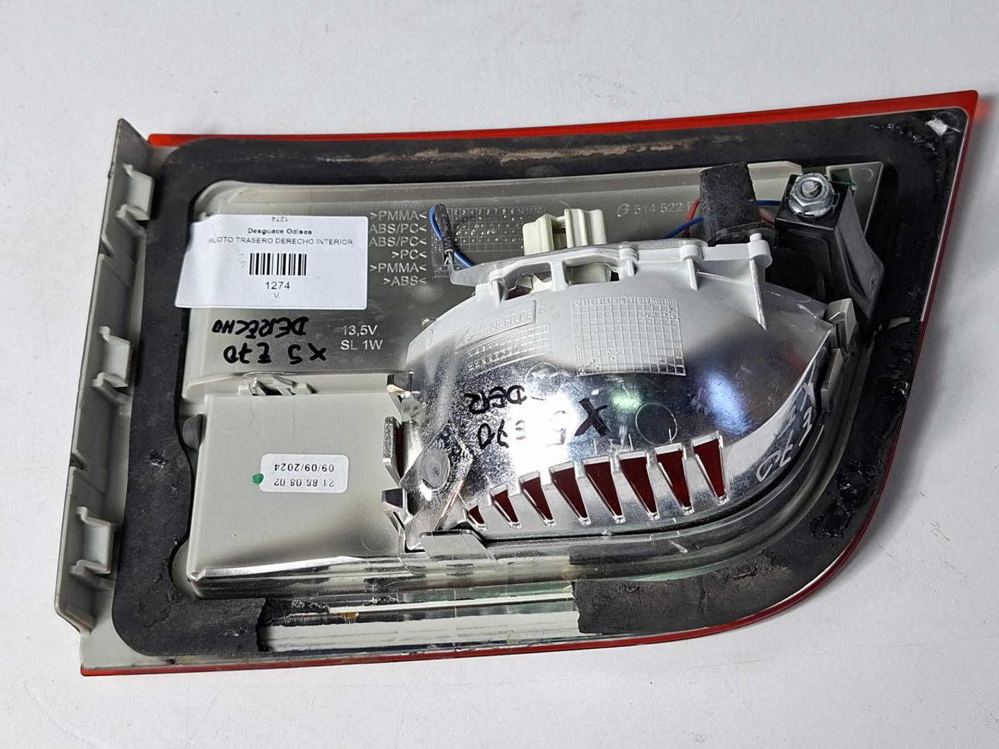 Foto 2 de Piloto Trasero Derecho Interior BMW X5 (e70) (2006–2013)