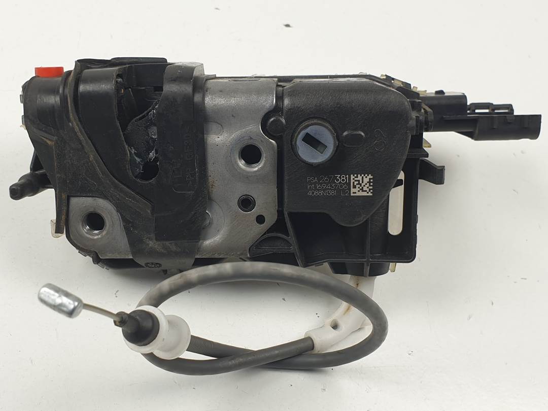 CERRADURA PUERTA TRASERA IZQUIERDA - PSA267381 - OPEL - CROSSLAND X