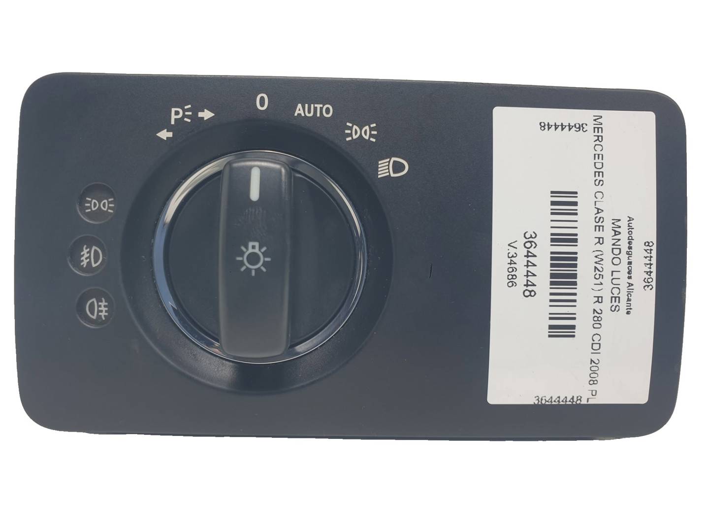 Light switch - A2515454604 - MERCEDES - CLASE R (W251)