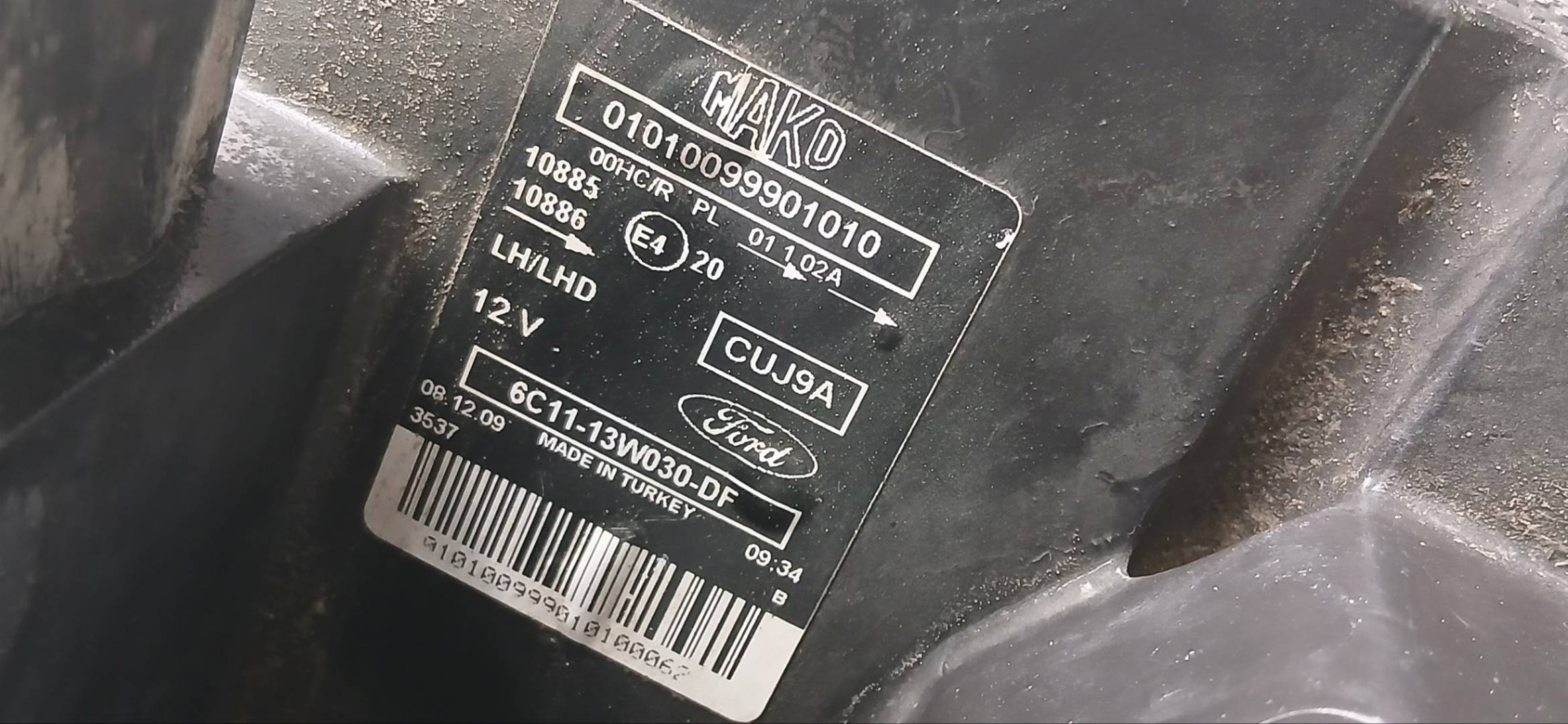 Foto 2 de Faro Izquierdo Ford Transit Combi '06 (2006–2014)