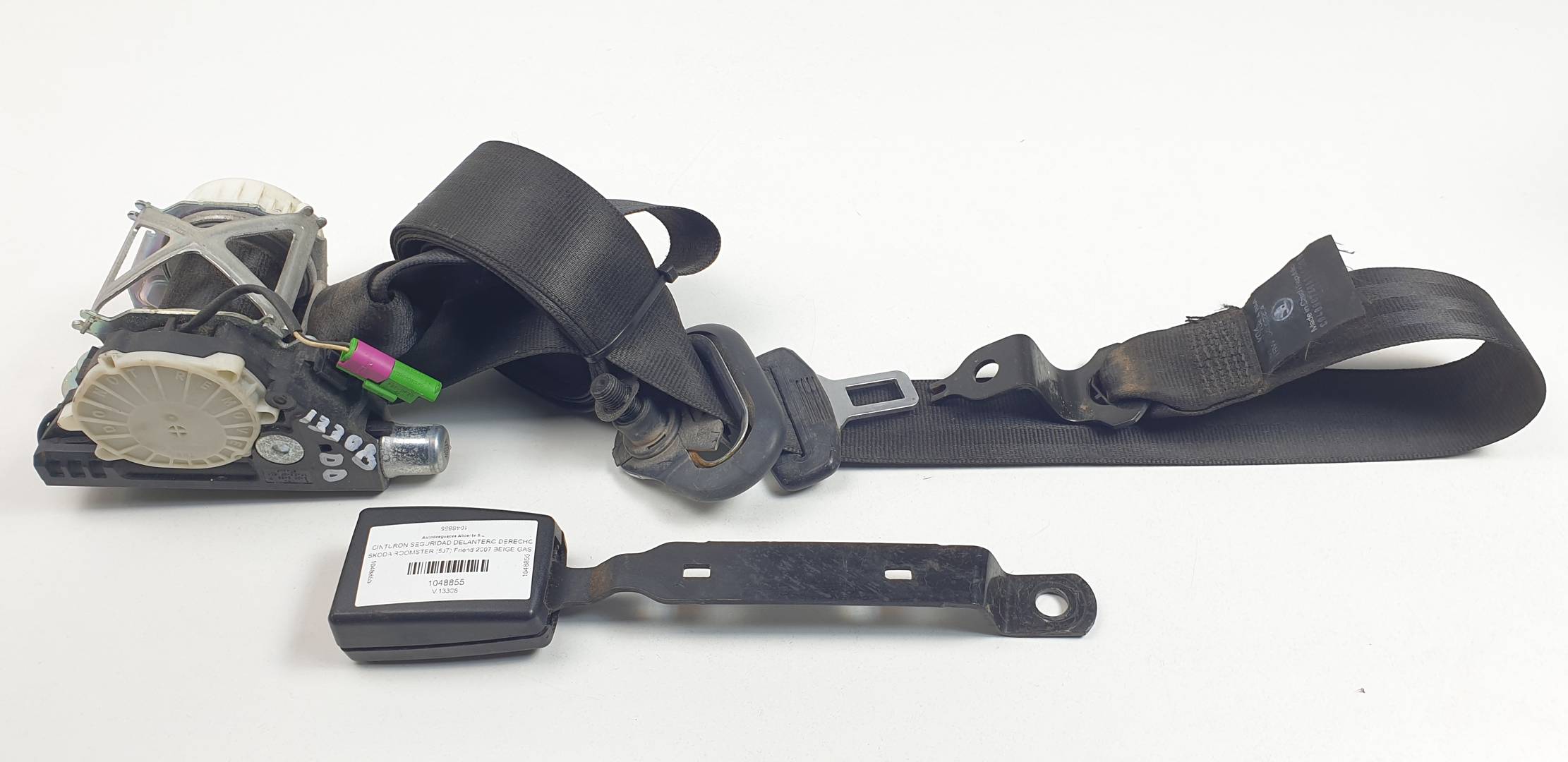 CINTURON SEGURIDAD DELANTERO DERECHO - 5J1857702A - SKODA - ROOMSTER (5J7)