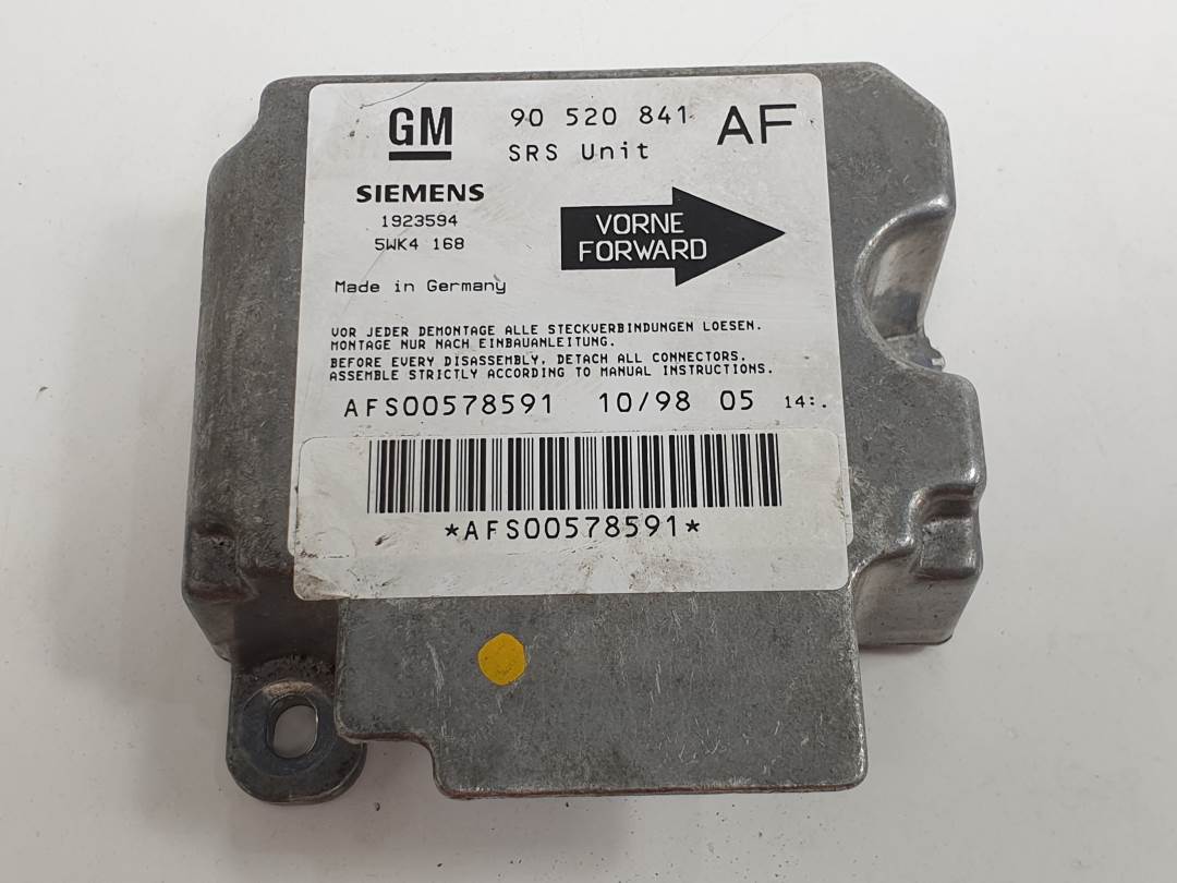 CENTRALITA AIRBAG - 90520841 - OPEL - ASTRA G BERLINA