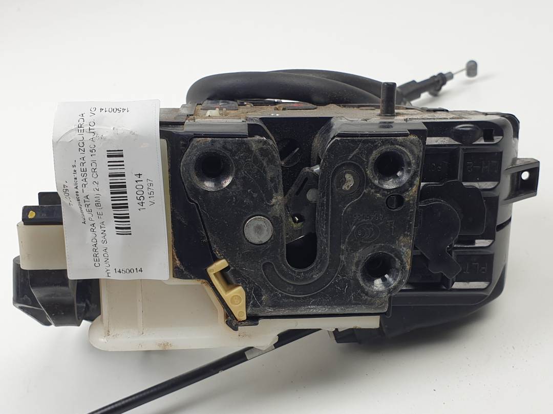 CERRADURA PUERTA TRASERA IZQUIERDA - 814102B000 - HYUNDAI - SANTA FE (BM)