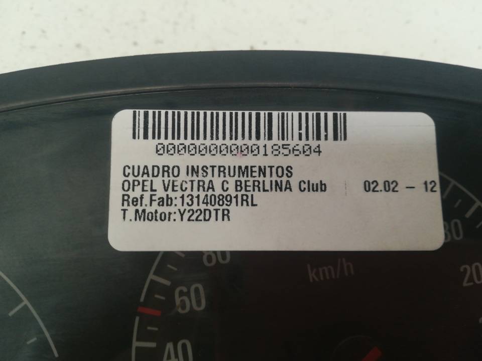CUADRO INSTRUMENTOS