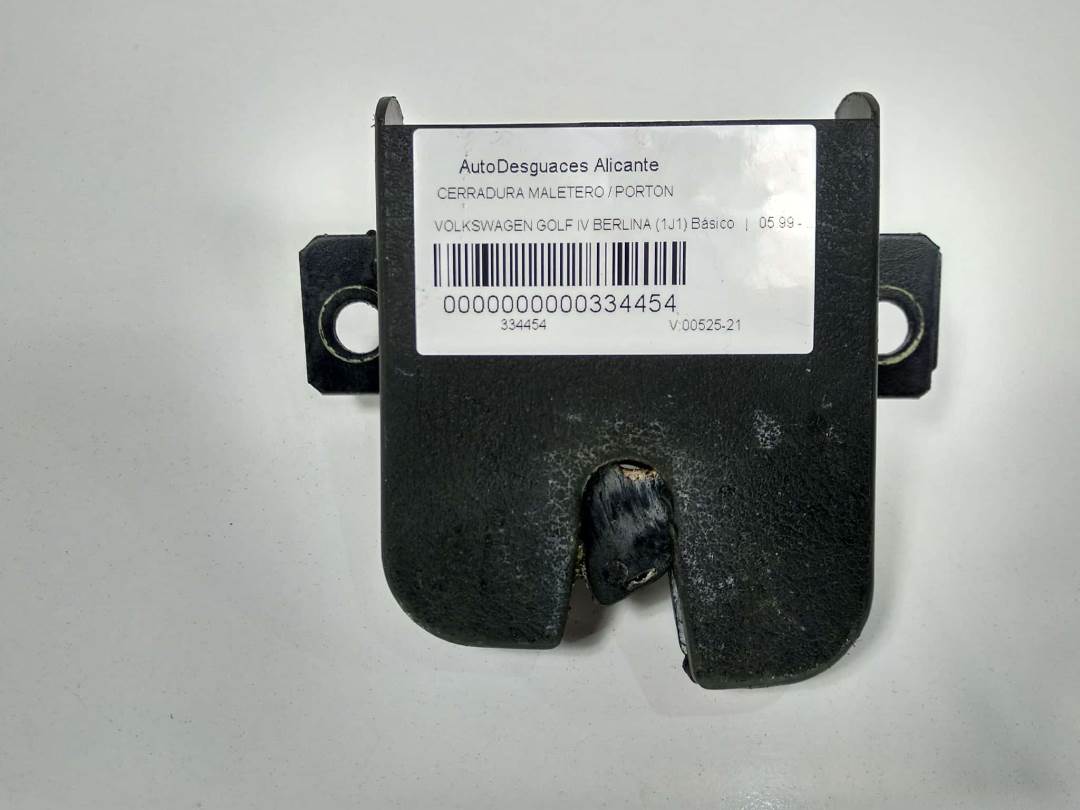 CERRADURA MALETERO / PORTON - 1J6827505B - VOLKSWAGEN - GOLF IV BERLINA (1J1)