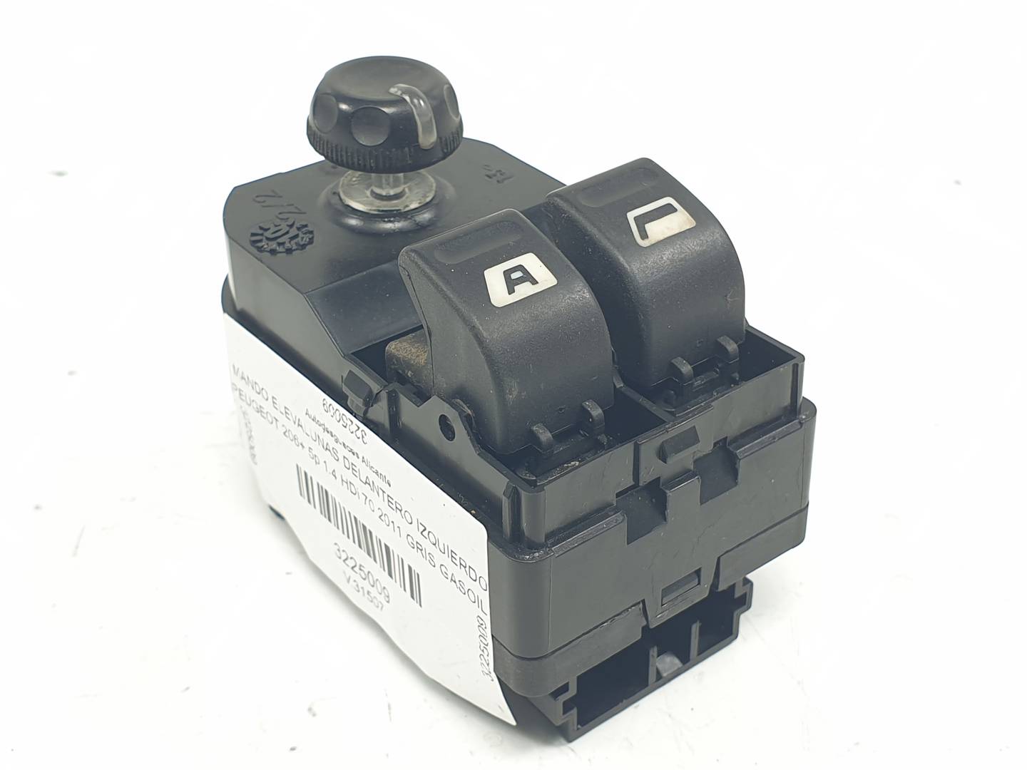 MANDO ELEVALUNAS DELANTERO IZQUIERDO - 96316308XT - PEUGEOT - 206+