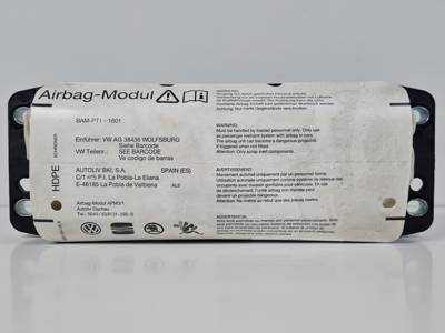 AIRBAG DELANTERO DERECHO 5P0880204D SEAT TOLEDO (5P2) Autodesguaces Alicante