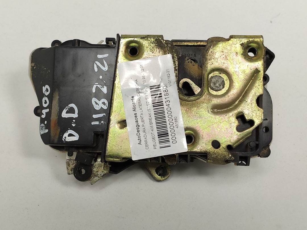 CERRADURA PUERTA LATERAL DERECHA - PEUGEOT - 406 BERLINA (S1/S2)