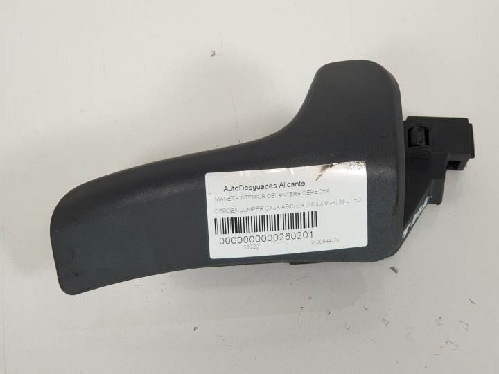 MANETA INTERIOR DELANTERA DERECHA CITROEN JUMPER CAJA ABIERTA Autodesguaces Alicante