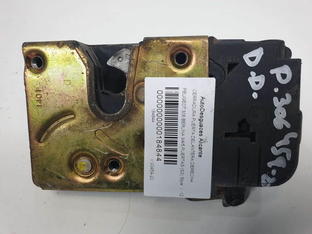 CERRADURA PUERTA DELANTERA DERECHA - PEUGEOT - 306 BERLINA (S2)