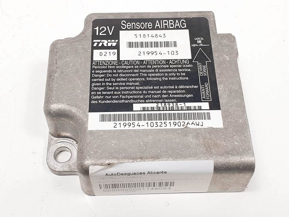 CENTRALITA AIRBAG - 219954103 - FIAT - CROMA (194)