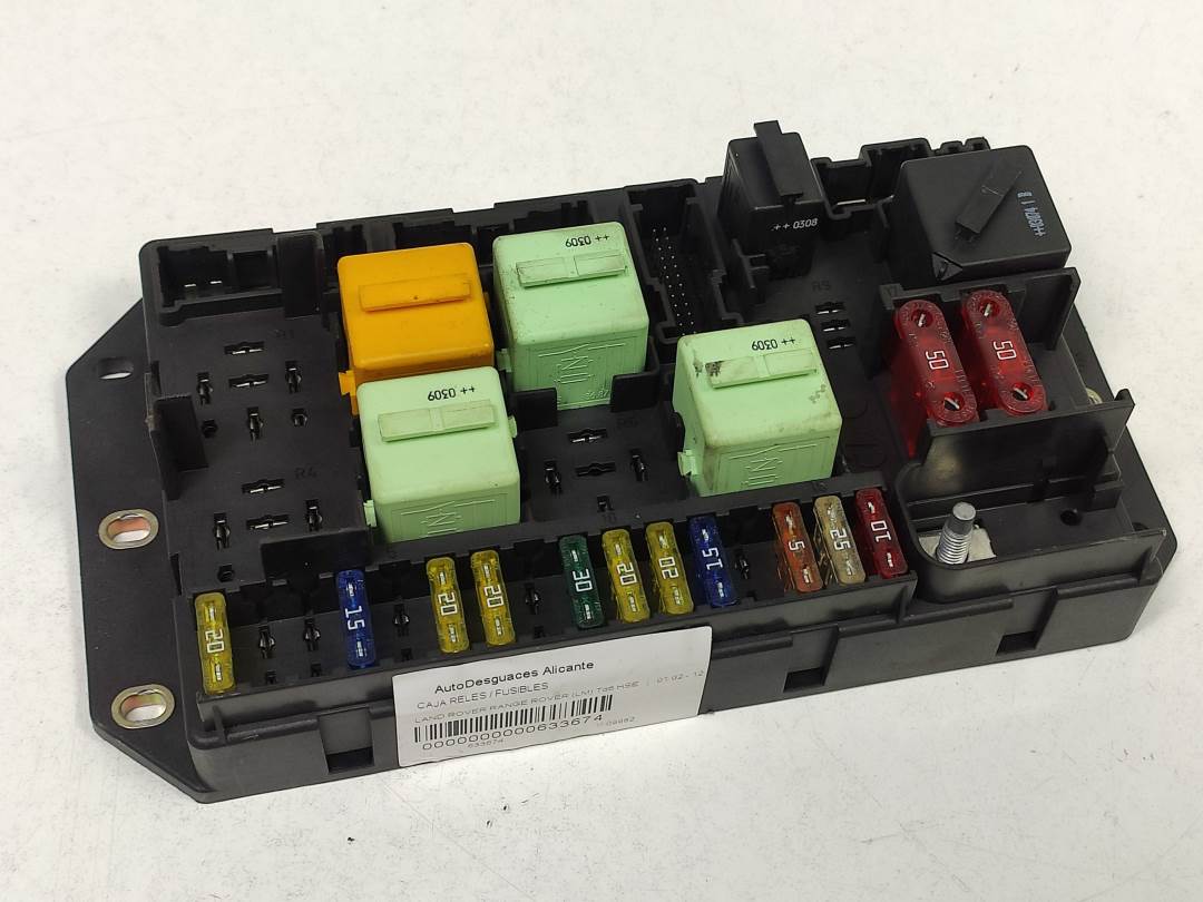 CAJA RELES / FUSIBLES - YQE000350 - LAND ROVER - RANGE ROVER (L322)