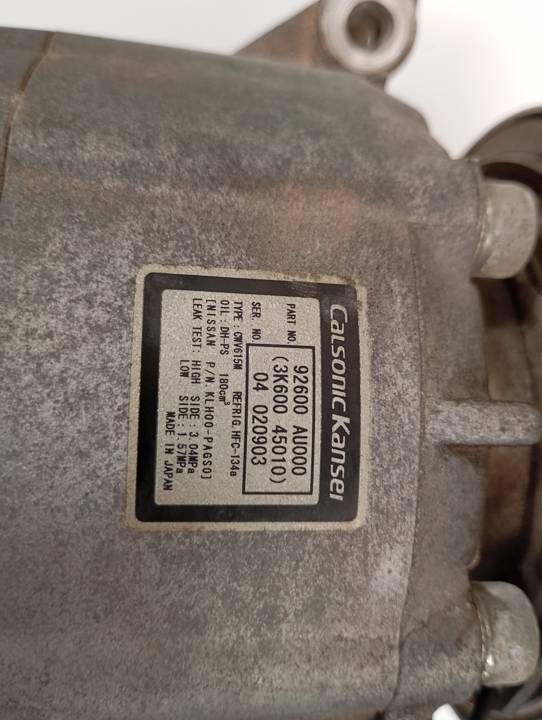 COMPRESOR AIRE ACONDICIONADO