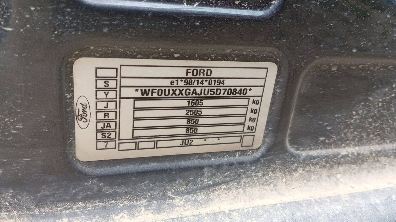 Imagen del vehículo FORD FUSION (CBK)