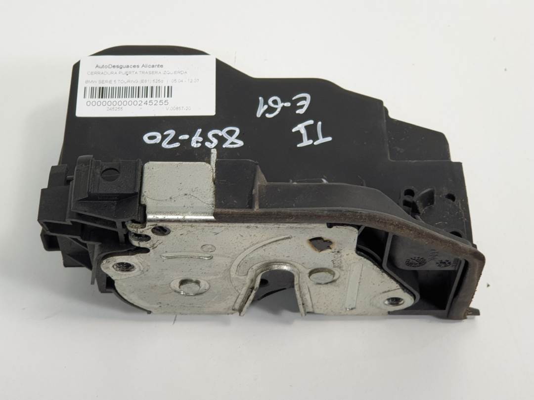 CERRADURA PUERTA TRASERA IZQUIERDA - 7167069 - BMW - SERIE 5 TOURING (E61)