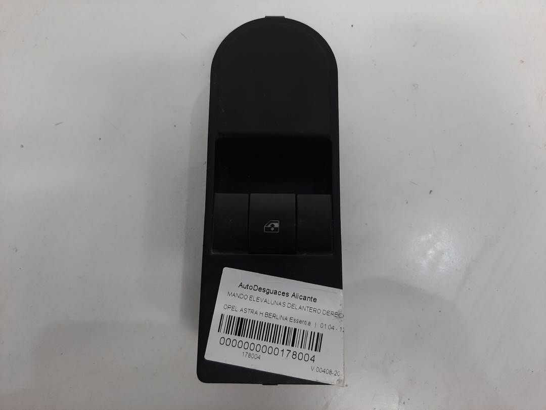 MANDO ELEVALUNAS DELANTERO DERECHO - 13183675 - OPEL - ASTRA H BERLINA