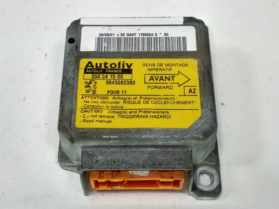 CENTRALITA AIRBAG - 550541500 - PEUGEOT - 206 BERLINA