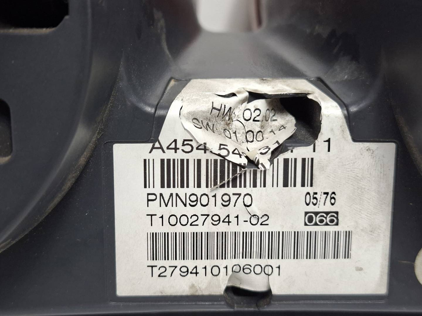 Foto 4 de Cuadro Instrumentos Smart Forfour (w454) (2004–2006)