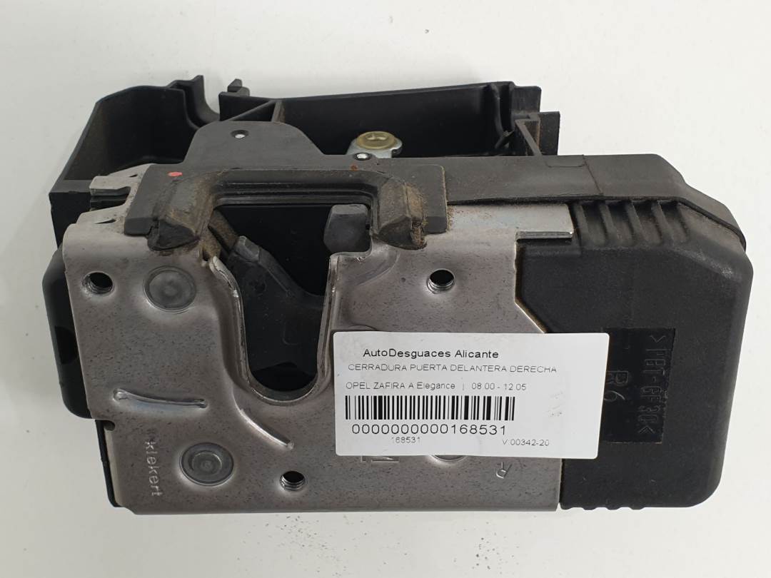 Serrure de porte avant droite - 24444016 - OPEL - ZAFIRA A