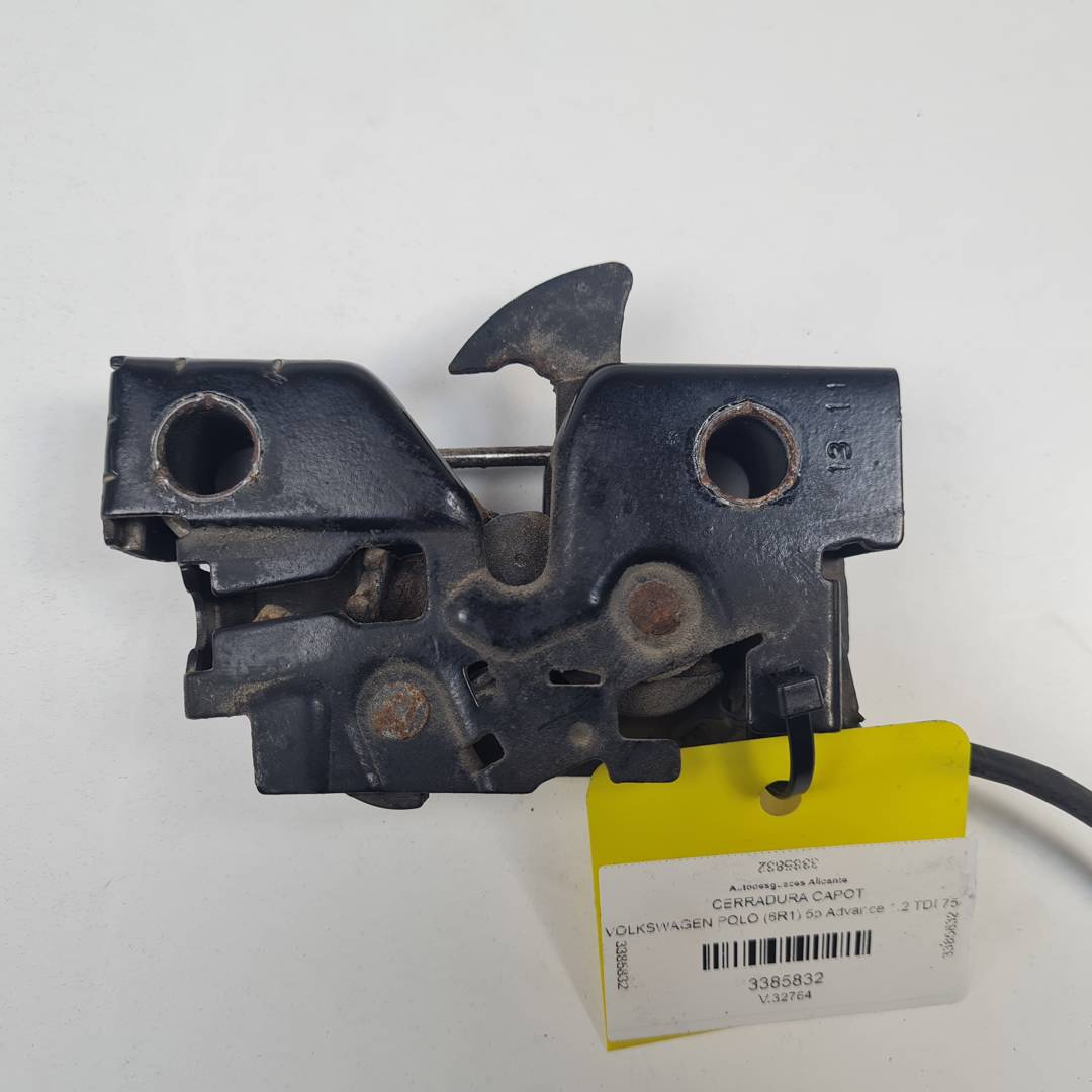 Serrure de capot - 6R1823509D - VOLKSWAGEN - POLO (6R1)