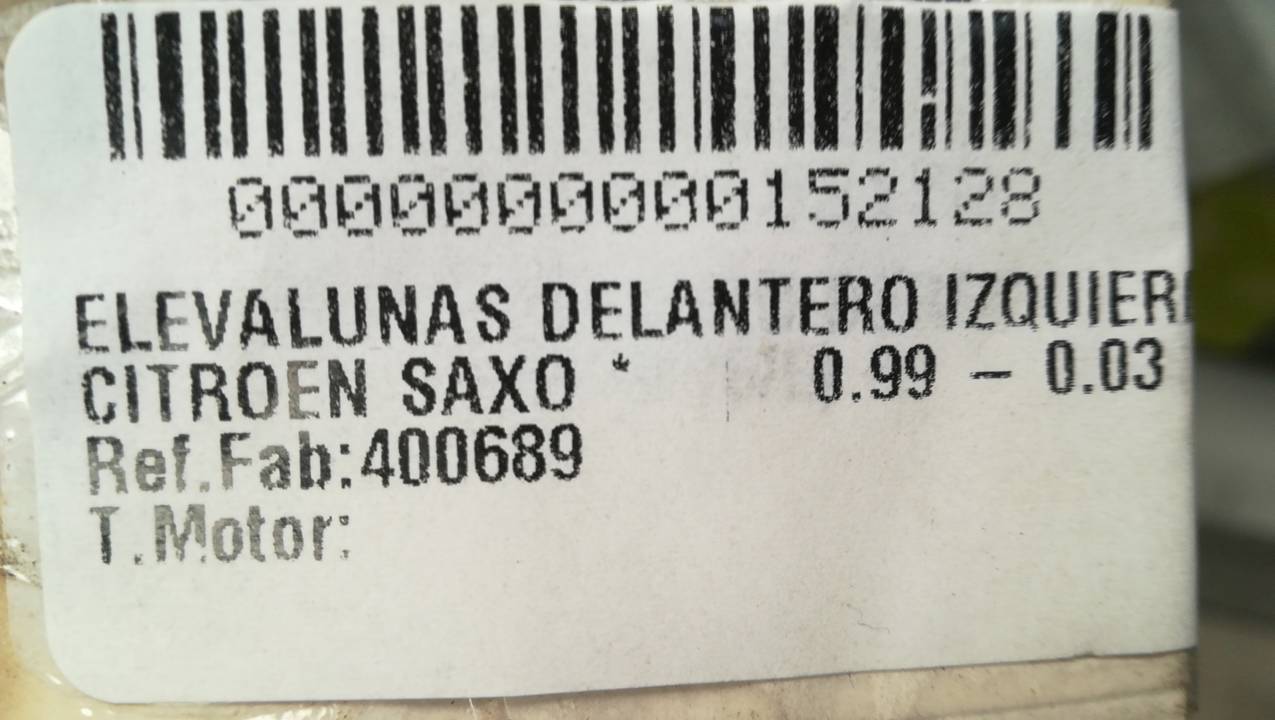 ELEVALUNAS DELANTERO IZQUIERDO
