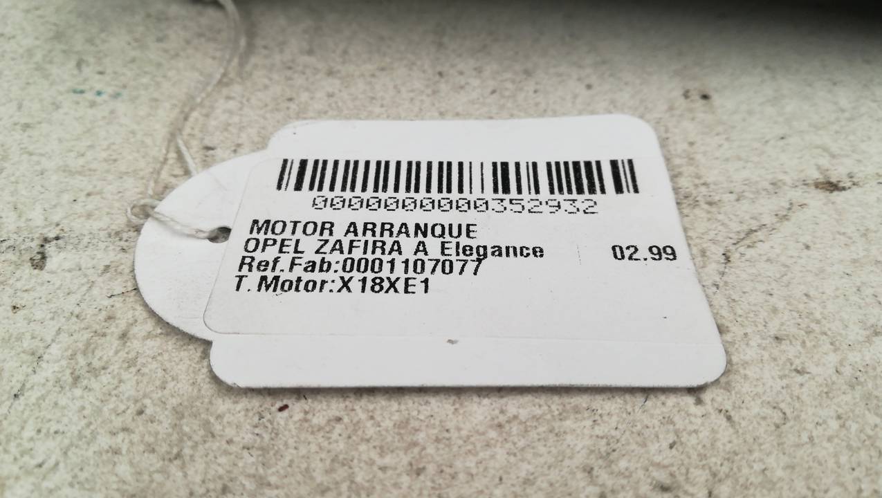 MOTOR ARRANQUE