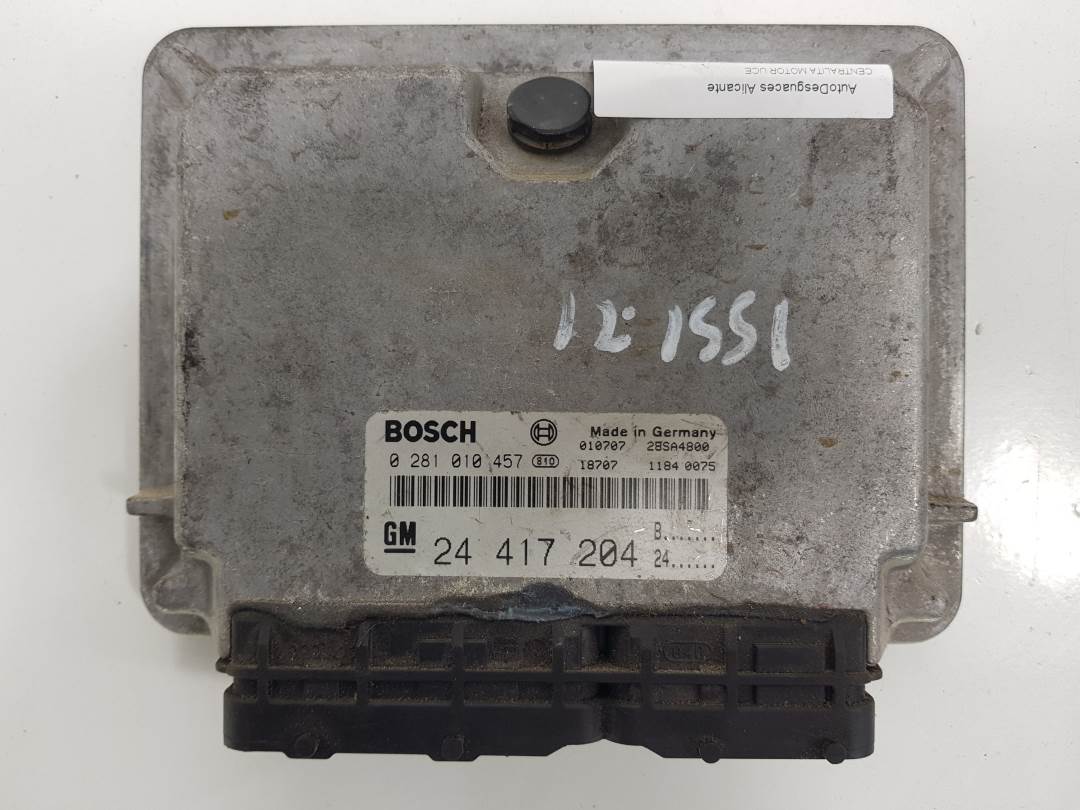 CENTRALITA MOTOR UCE - 0281010457 - OPEL - ZAFIRA A