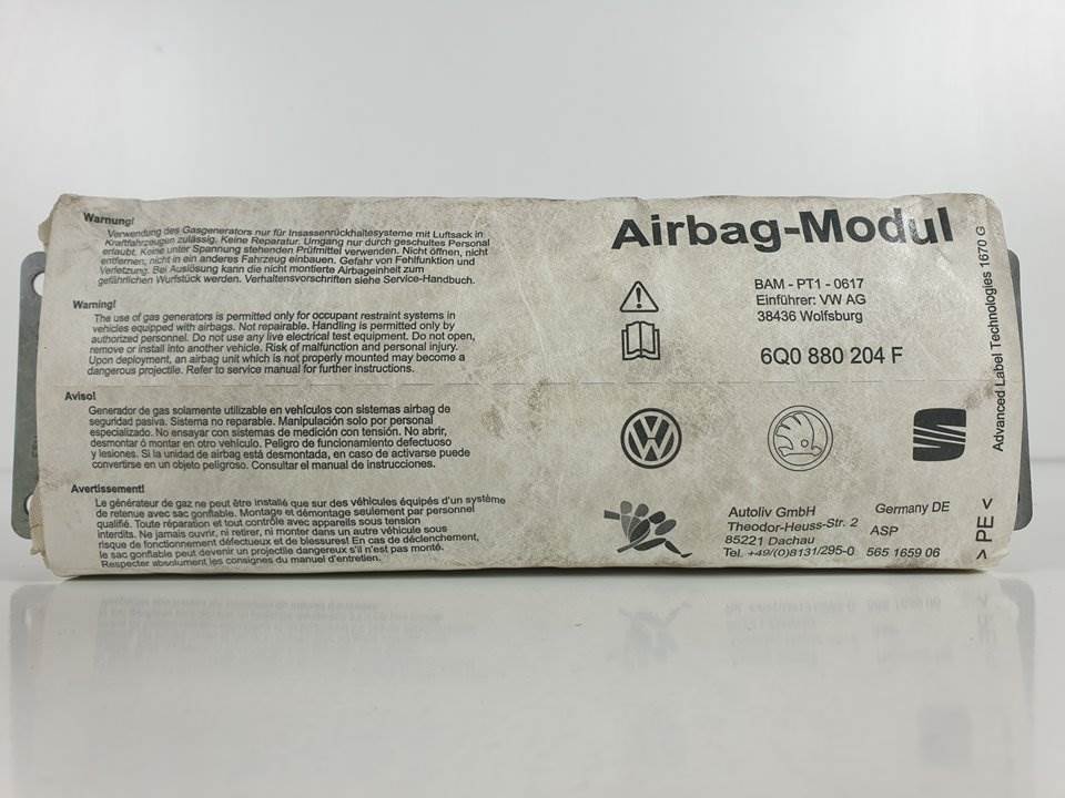 AIRBAG DELANTERO DERECHO - 6Q0880204F - SKODA - FABIA (6Y2/6Y3)
